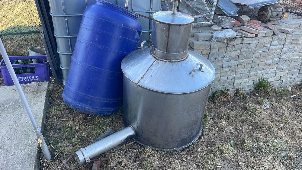 Cazan rachiu tuica inox 200