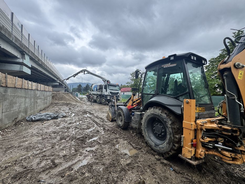 Inchirieri miniexcavator/buldoexcavator/sapaturi/terasamente/agregate