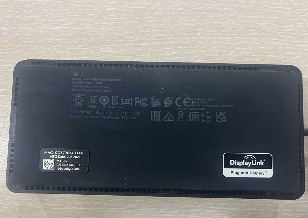 докинг станция DELL D6000