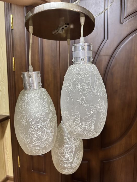 Люстры бывшие в употреблении