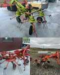 Grebla pentru intors imprastiat fan deutz fahr claas
