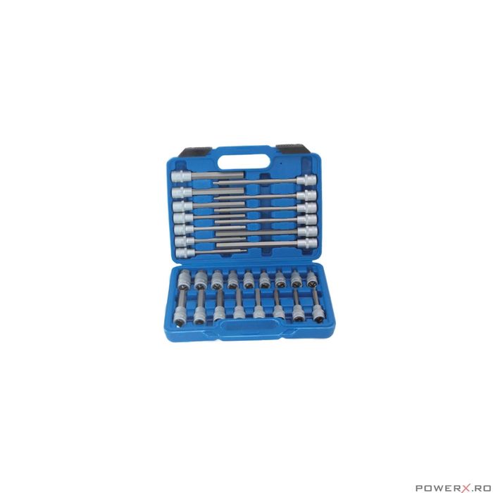 Trusa biti, imbusuri 30 piese 1/2, H 5, 6, 7, 8,10, 11 12, 14, 17, 19