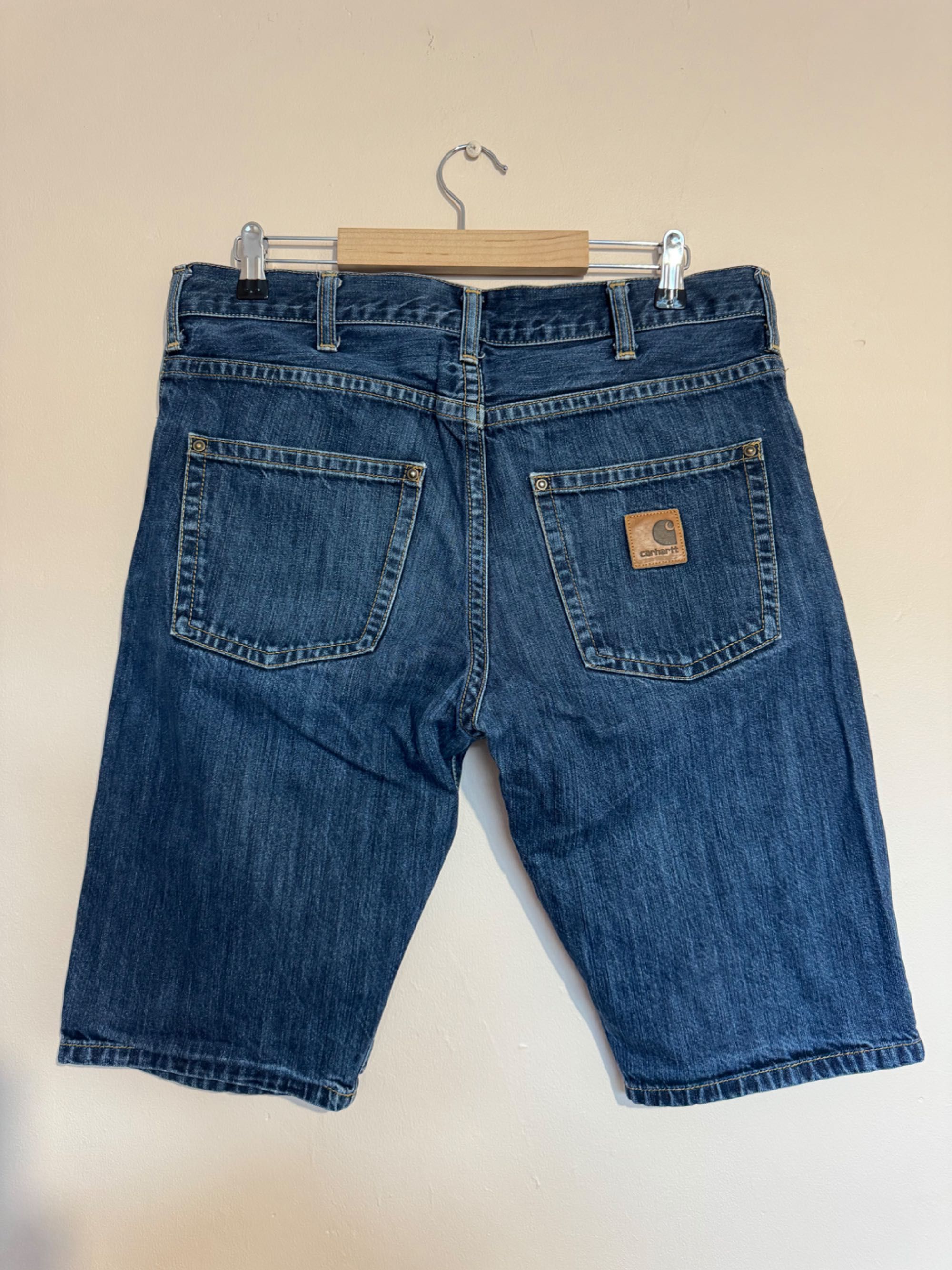 2 броя Carhartt Slim Bermuda.Carhartt WIP Swell Short Dollar Green.