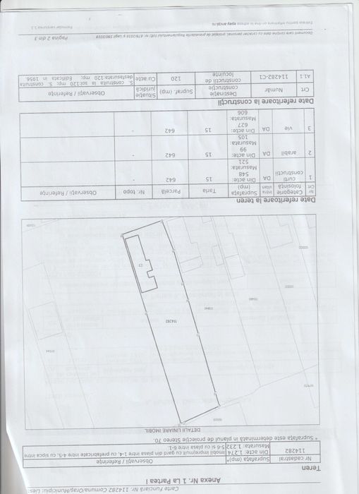 Casa batraneasca cu teren 1232m2