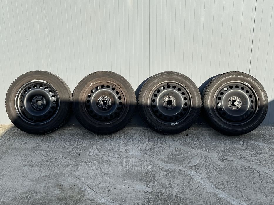 Jante Opel Astra K cauciucuri iarna Bridgestone Blizza 205/55/16 DOT19