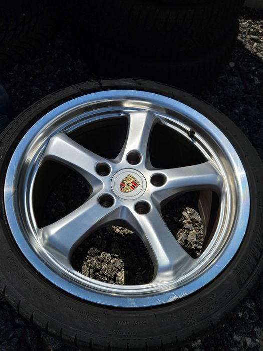 Алуминиеви джанти с гуми за porsche 5x130