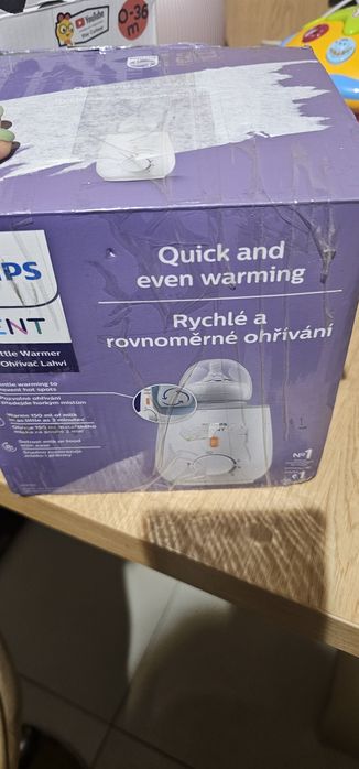 Încălzitor biberoane Philips avent si cadou încălzitor portabil