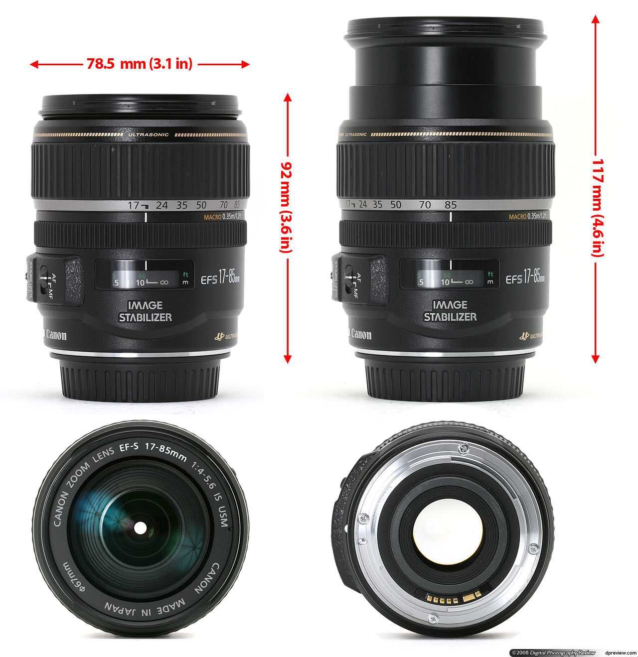 Canon EF-S 17-85 mm f/4-5.6 IS USM