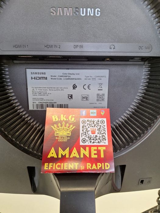 Samsung Odyssey 23.5" Amanet BKG