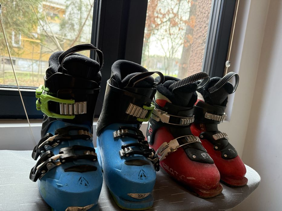 Детски ски обувки firefly 18-18,5 см и solomon 19-19.5см