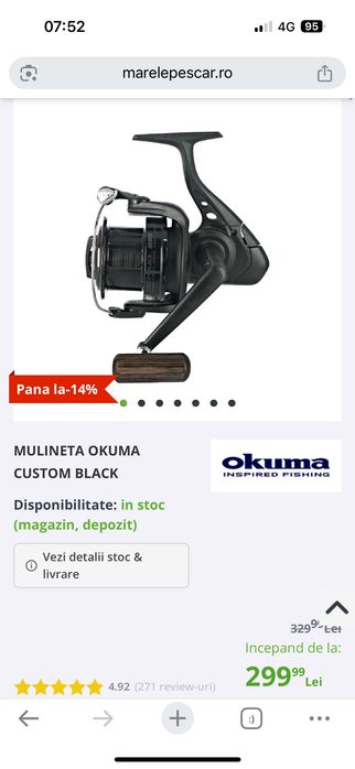 Vand lansete pescuit la crap