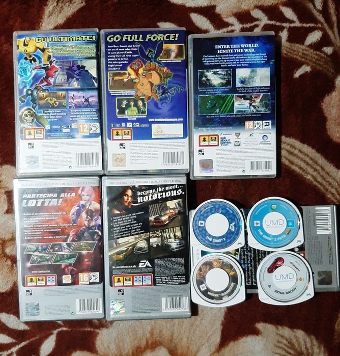 Vând psp 9 bucat la 250 lei in stare bună