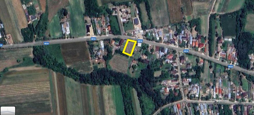 Teren intravilan, Costestii din Vale, Dambovita, 1255mp deschidere 26m