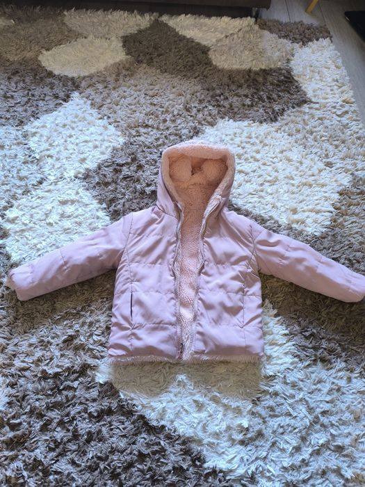 Детско зимно яке с две лица