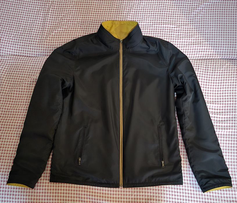 Geaca de piele cu 2 fețe