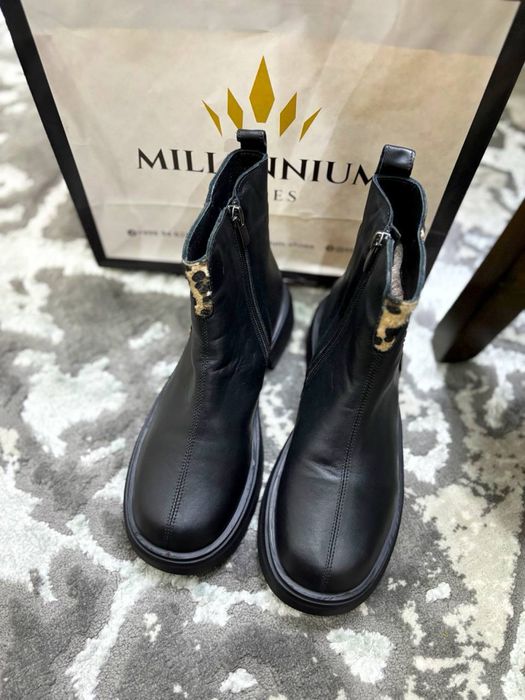 Сапоги из натуральной кожи  Бренд Millenium shoes