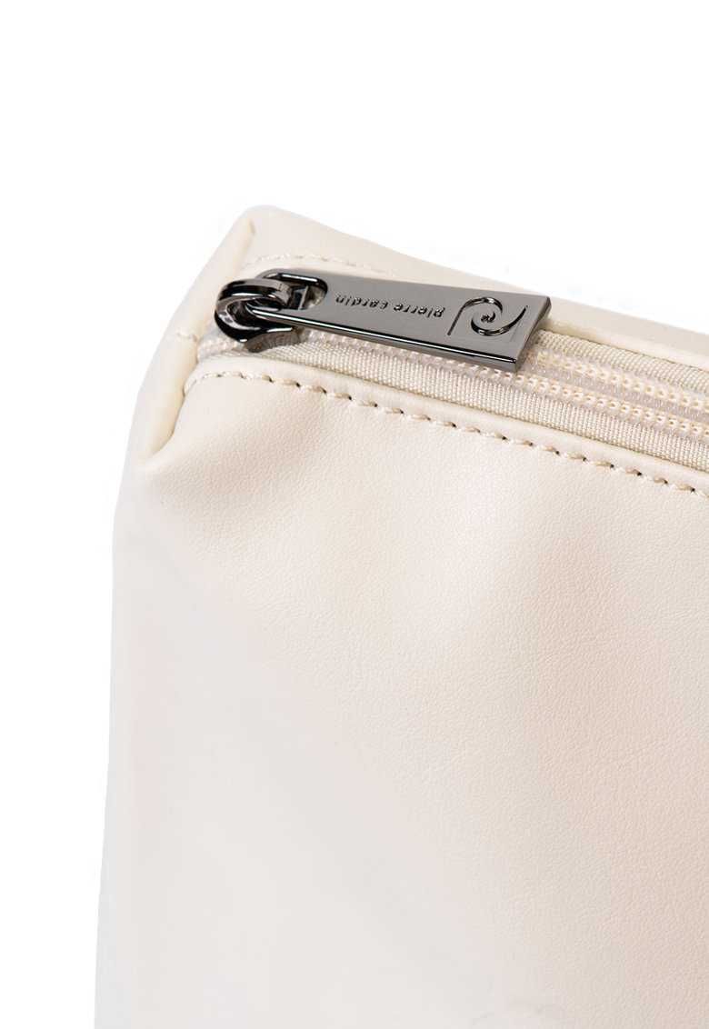 %ПРОМО% PIERRE CARDIN – Кожена чанта в бледо розово 30x33x12 см нова