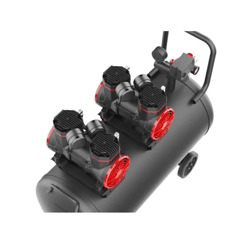 Compresor fara ulei silentios , 100L / 1500W x 2 ,528l/m ,KD1392