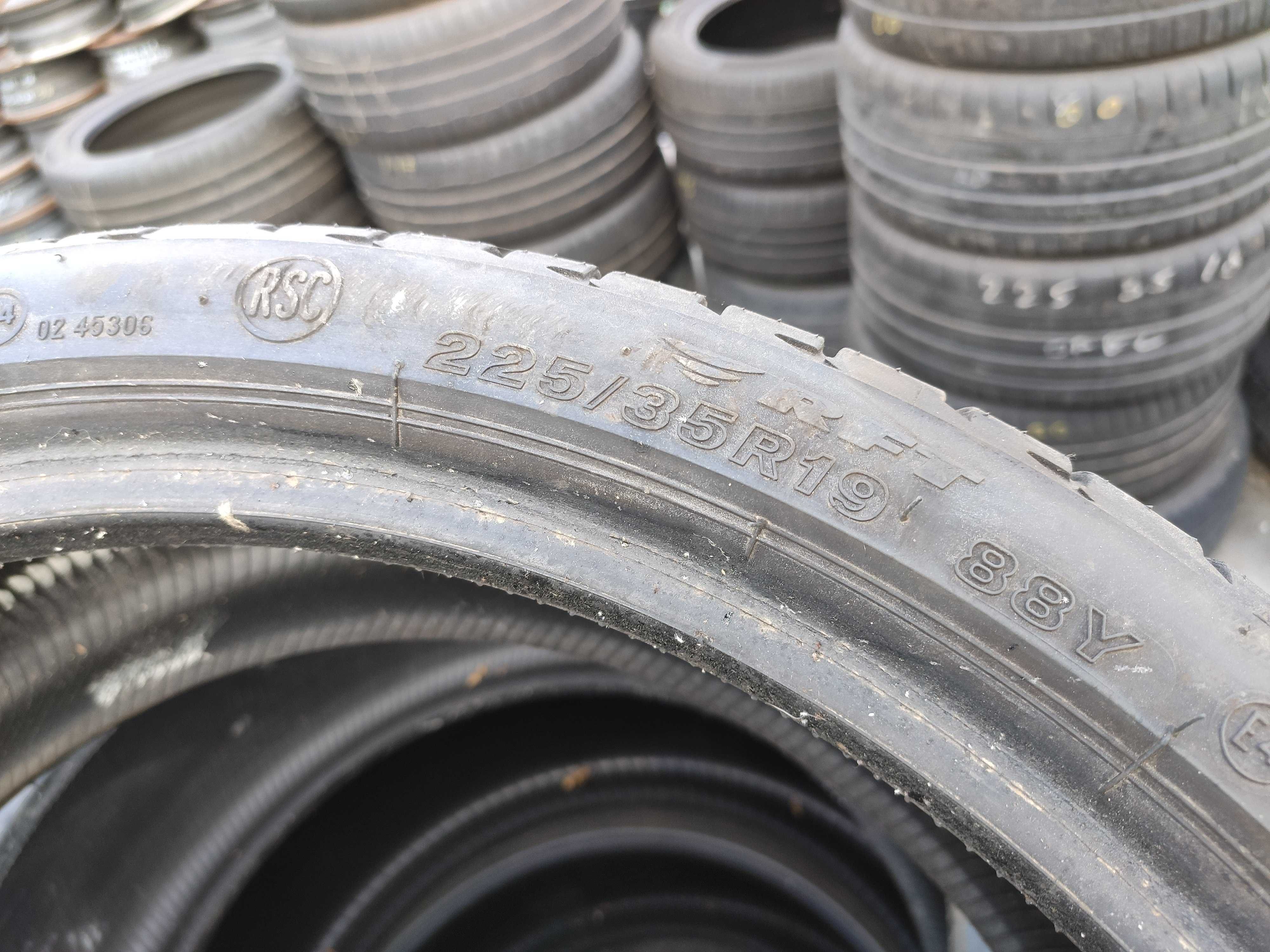 2бр Летни гуми 225 35 19 - Bridgestone Runflat
