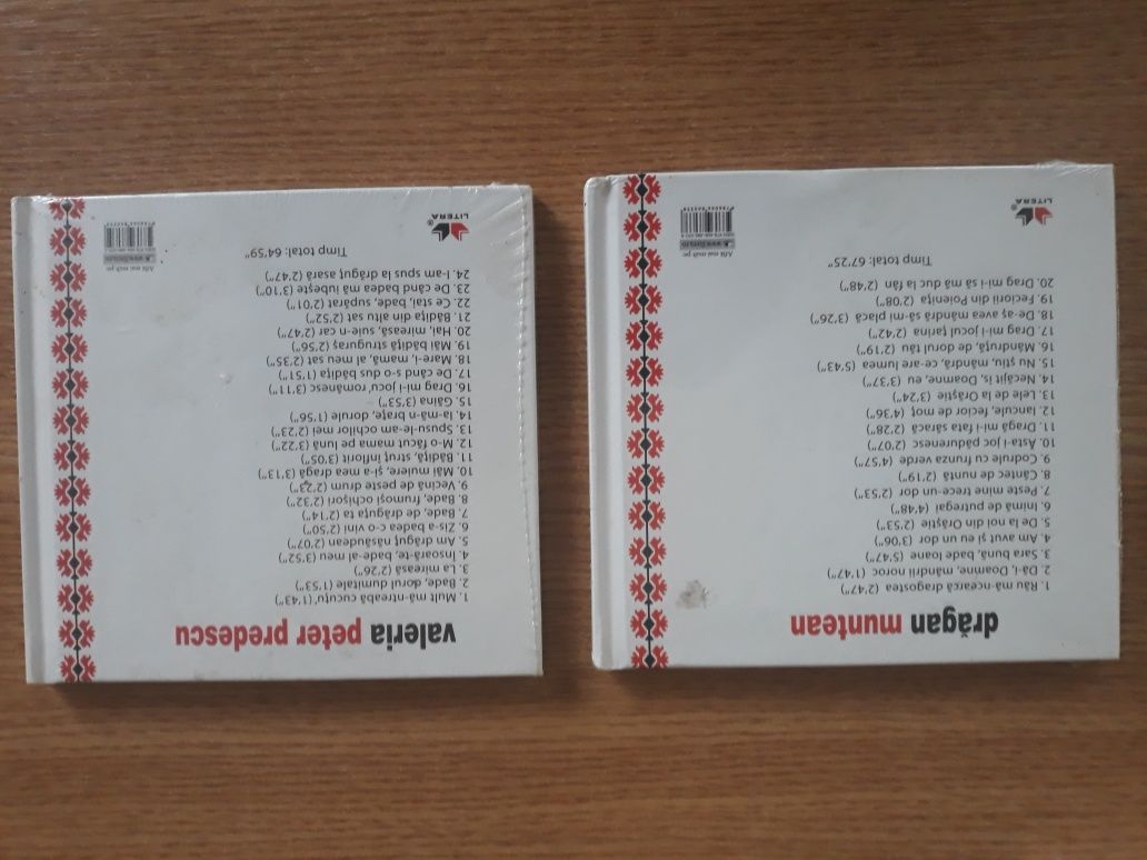 Colecție-Tezaur, albume carte + CD