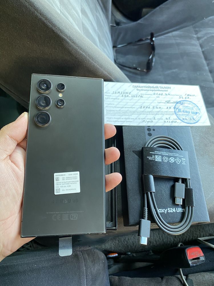 Samsung.  S24 ultra как новый. ЕАС