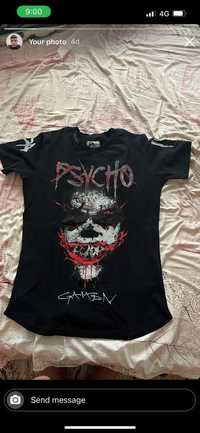 Тениска Pshycho 4 черна