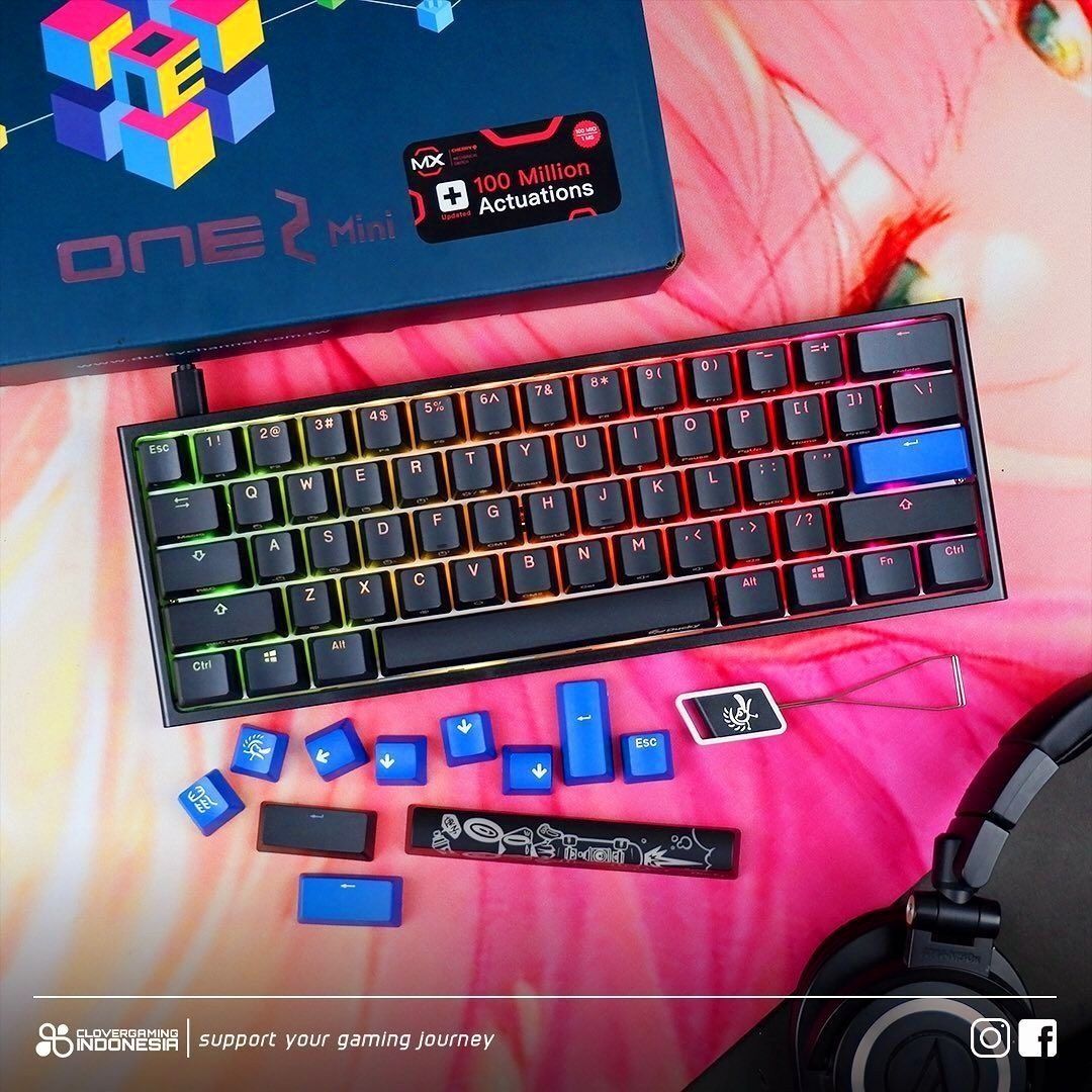 СКИДКА! Ducky One 2 Mini Механическая Клавиатура (свитчи cherry blue)