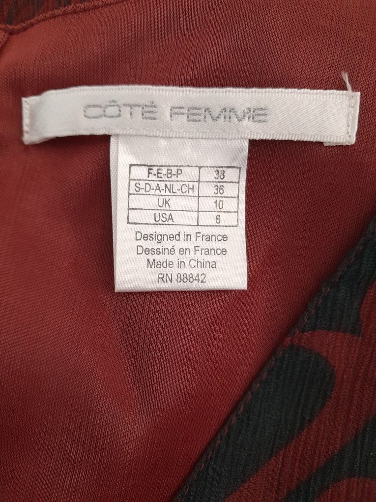 Летни  рокли-Benetton р-р L,Cote Femme designed France
