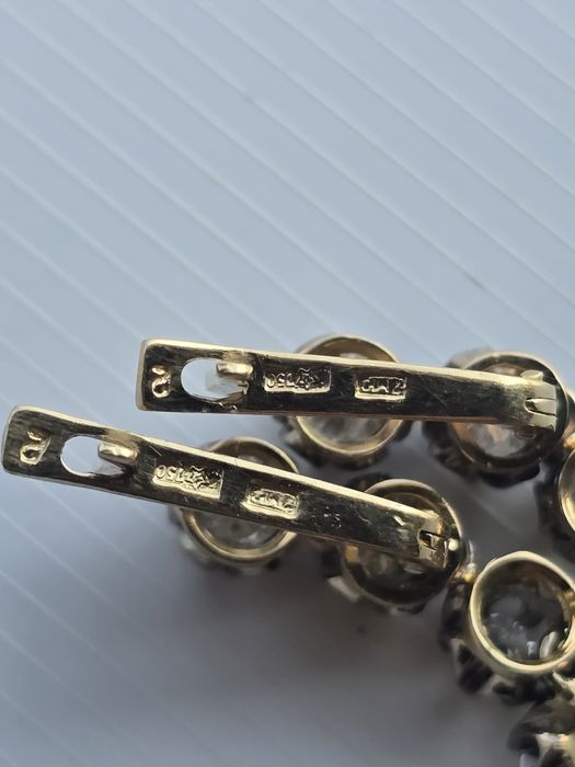 Золотые сережки.