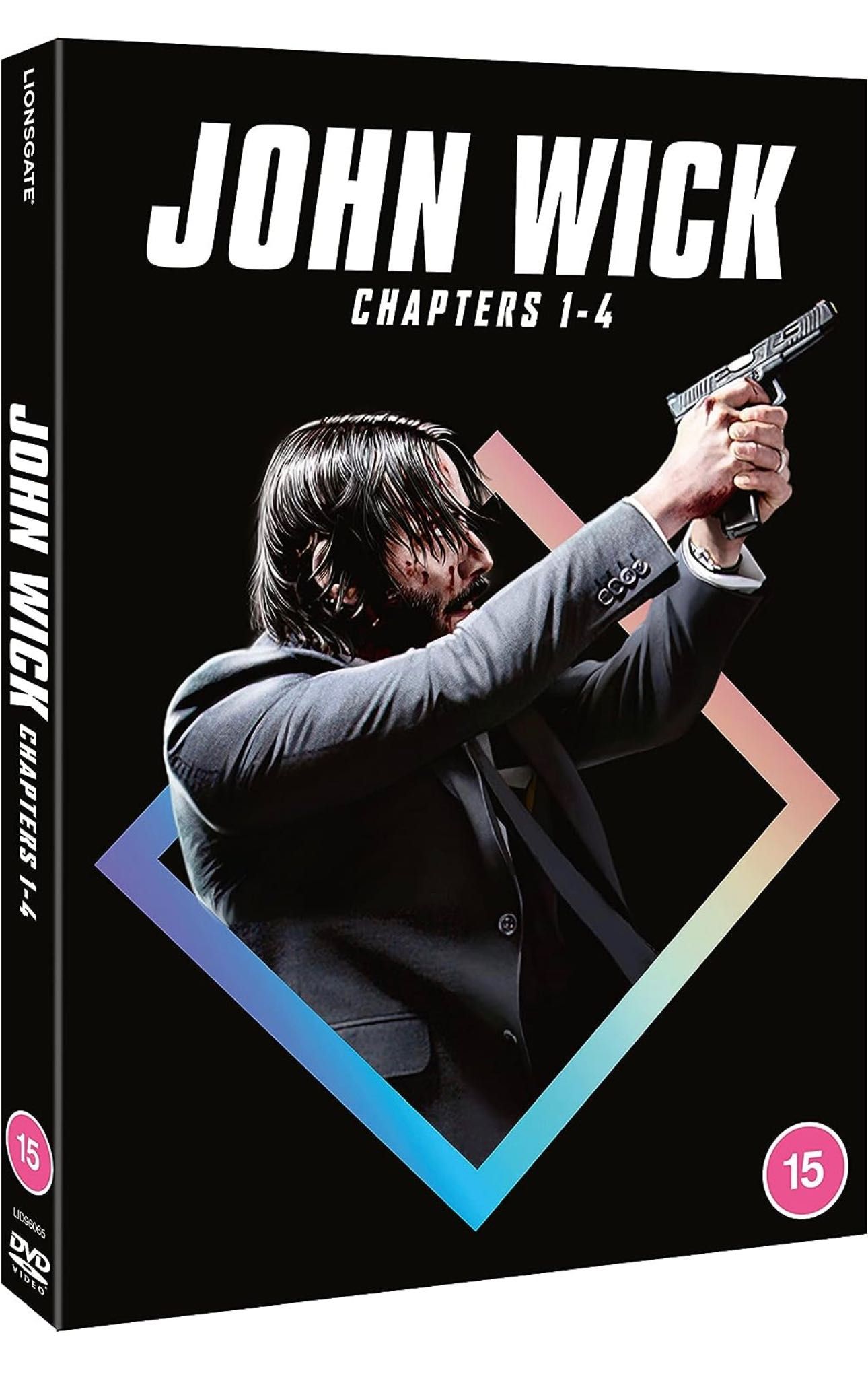 Filme DVD  John Wick 1 - 4 Box Set Original si Sigilat