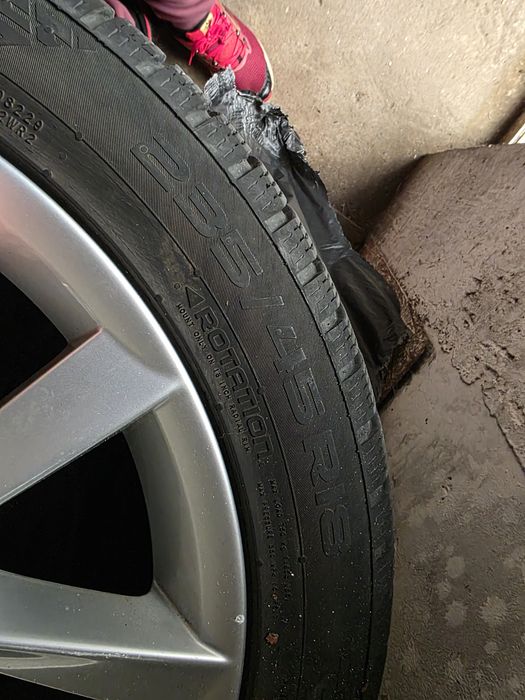 Vand Jante Skoda Superb 18", anvelope iarna