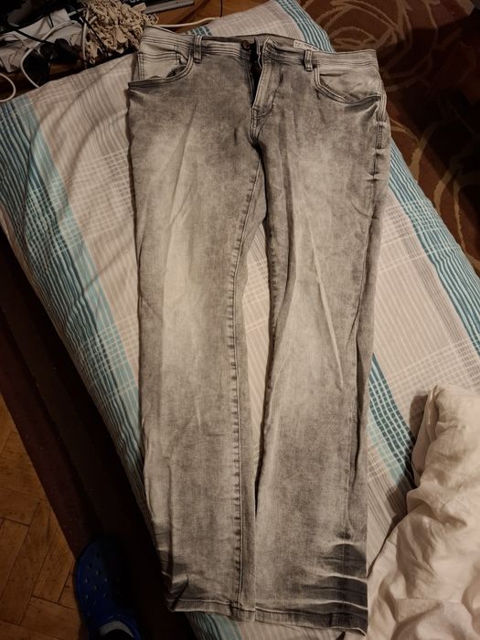 Pantaloni barbati, Slim, W:34, L:32, Denim 1982