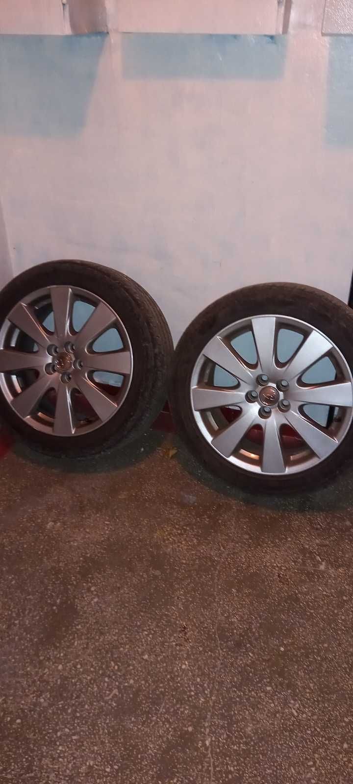 Vand jante cu cauciucuri de vara de 17inch
