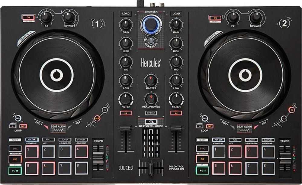 Consola DJ 2 canale Hercules Impulse 300, Djuced | UsedProducts.Ro