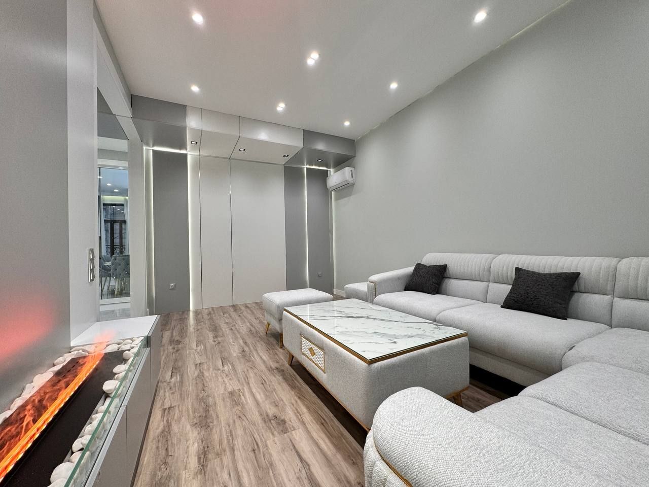 Сдам светлую 3к в Gardens Tashkent City | Вид на двор | Готовый заезд