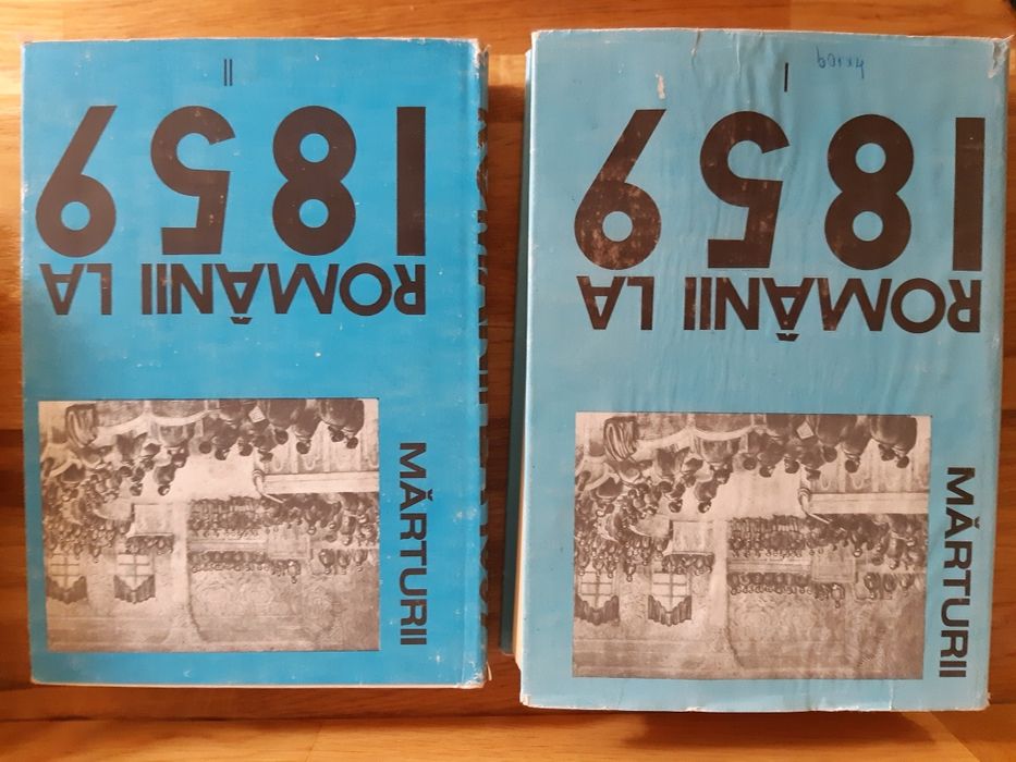 Românii la 1859 - culegere de texte din epocă - sec XIX