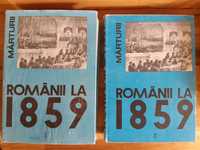 Românii la 1859 - culegere de texte din epocă - sec XIX
