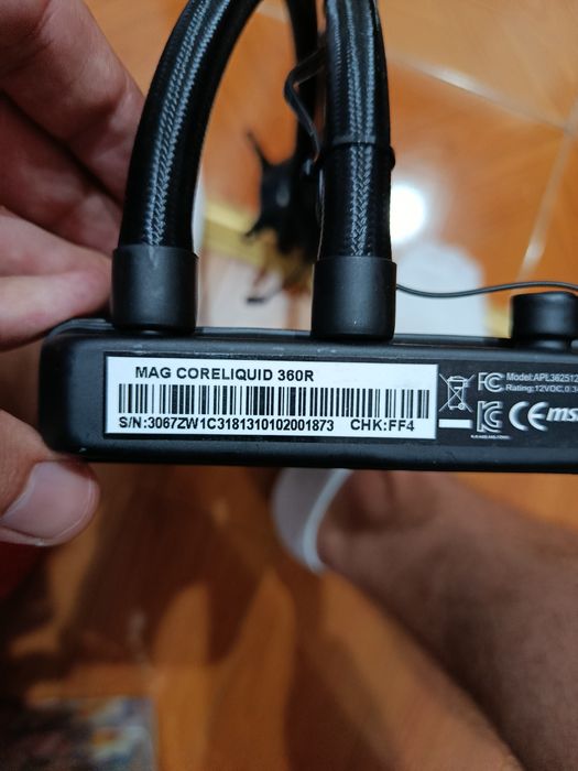 Cooler Procesor MSI Mag Coreliquid 360R V2 ARGB, compatibil AMD/Intel