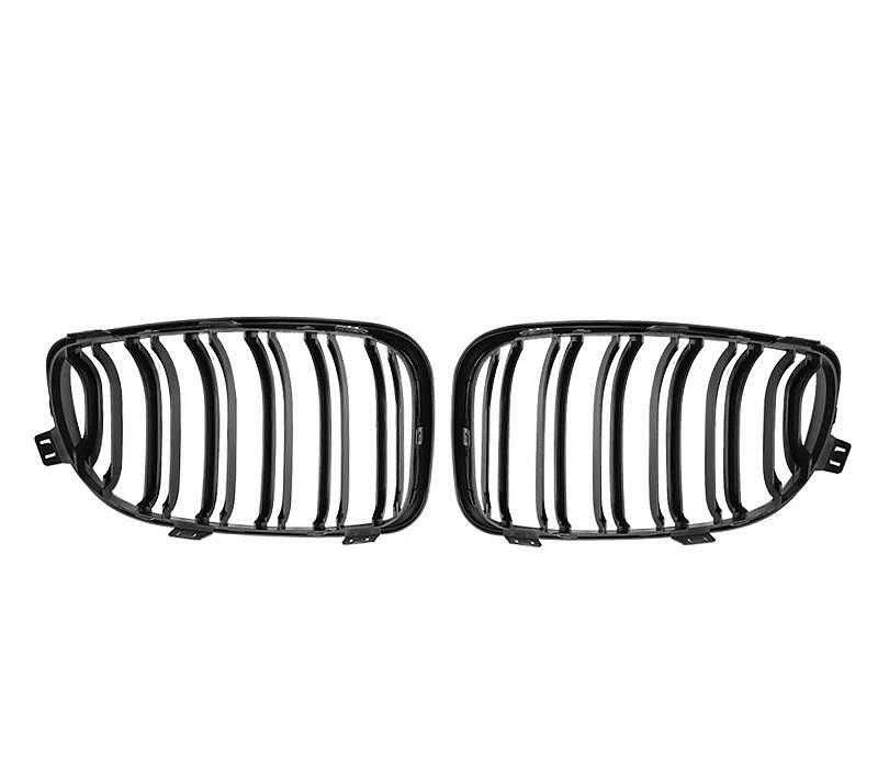 Двойни бъбреци решетки, BMW E81, E82, E87, E88, 2008-11г., черен гланц