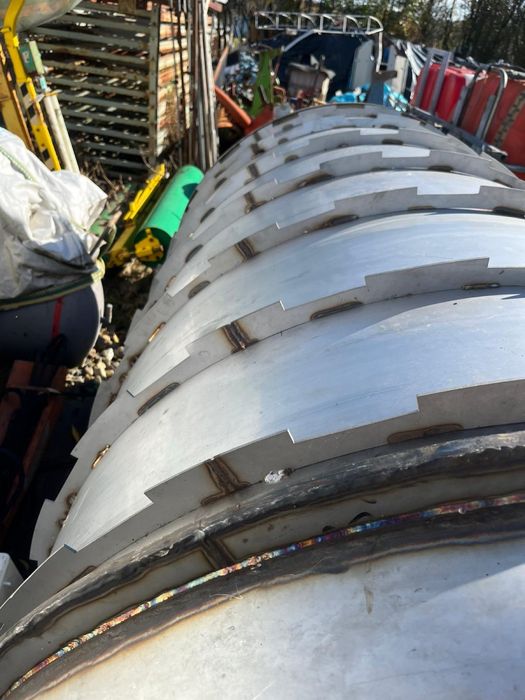 Bazin inox alimentar 3 tone lungime 2,30 metri  pe 1,35 lățime