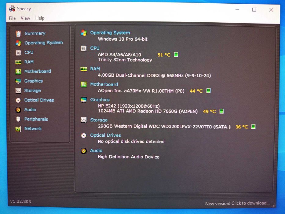 Digital Engine DE6140 AMD R-Series R-464L 2.30 GHz 4x Hdmi