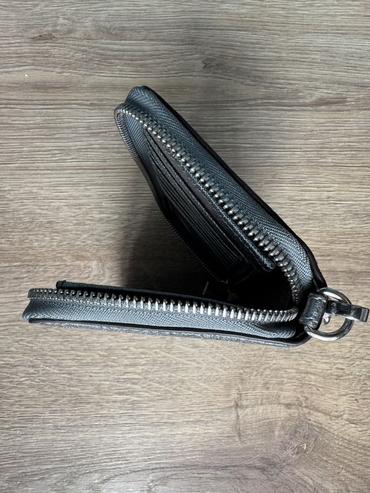 Portofel Michael Kors argintiu din piele