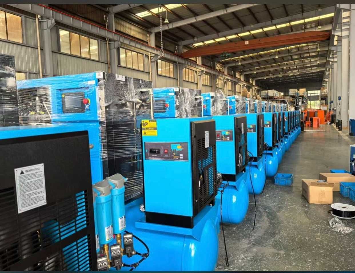 Винтовой компрессор 15KW, 16 бар для лазерной резки