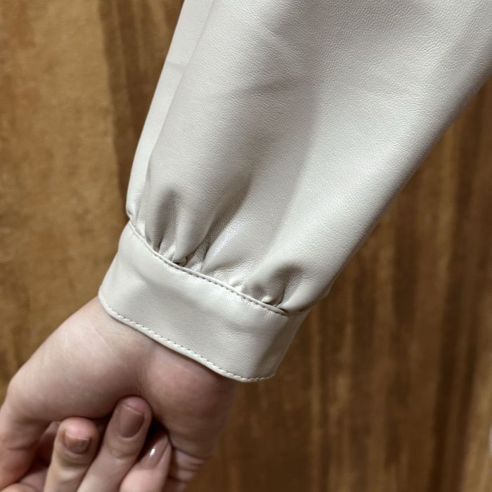 Кожаное женское платье. Новое