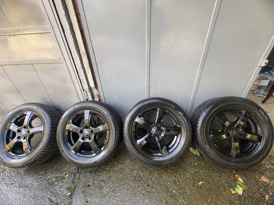 Джанти с зимни гуми BRIDGESTONE BLIZZAK 225 / 55/16