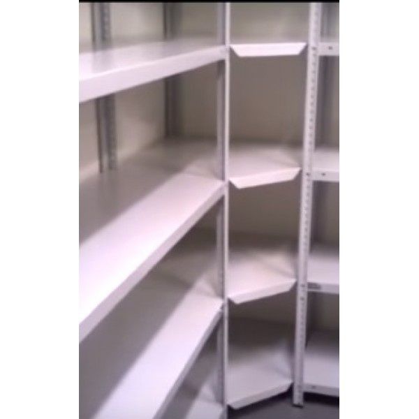 Архивные угловые складские стеллажи