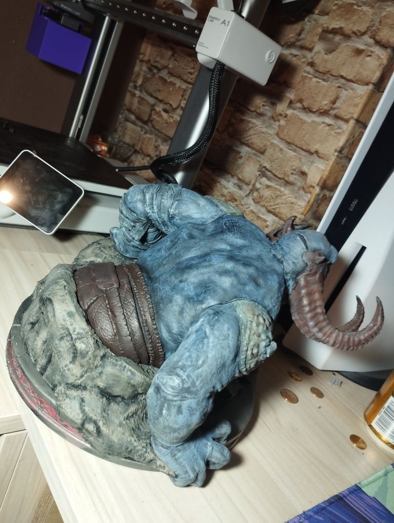 God of war troll 3d print 23 сантиметра