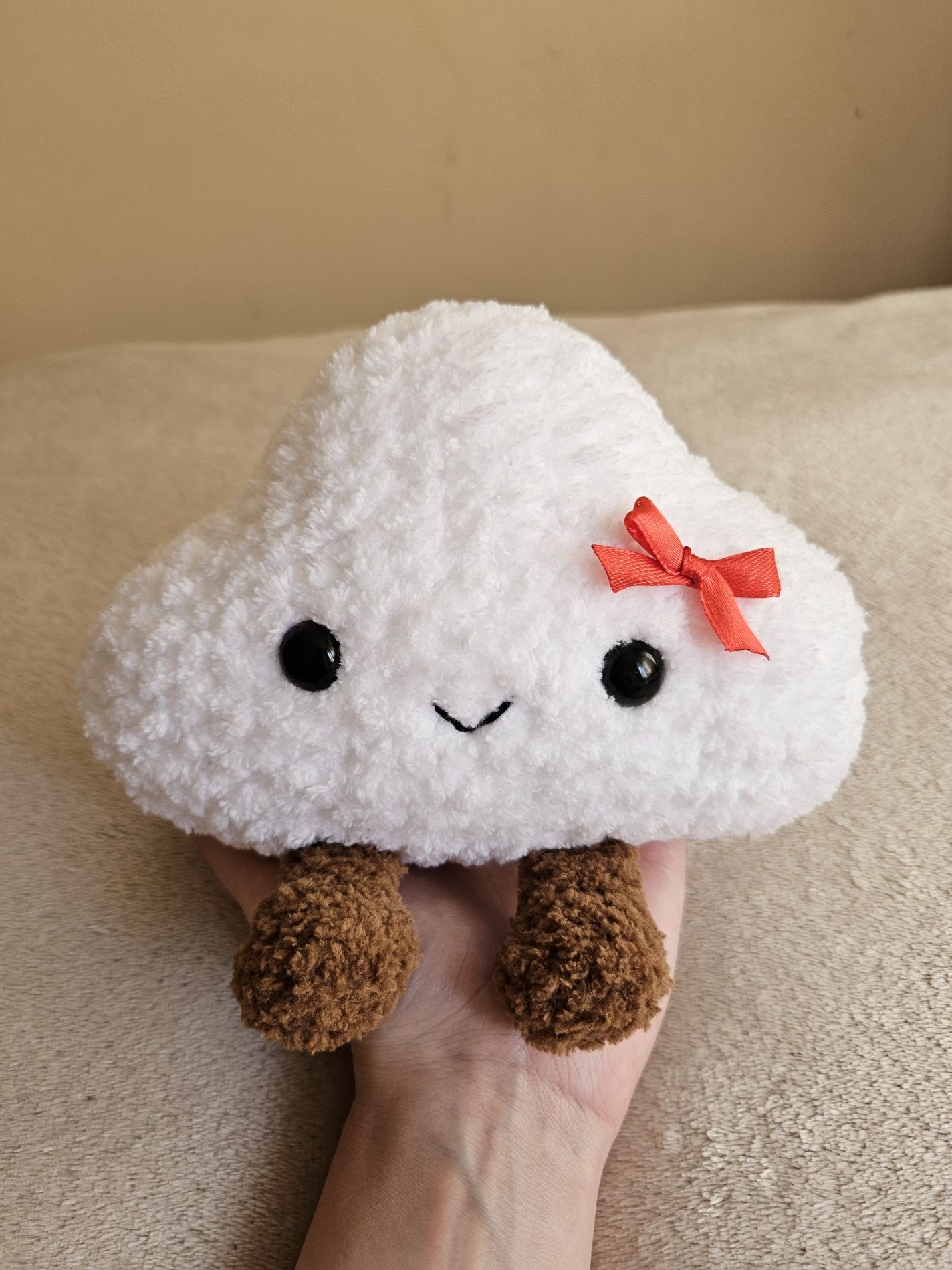 Ръчно плетено Jellycat облаче