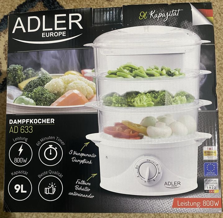 Aparat de gatit cu aburi ADLER AD 633