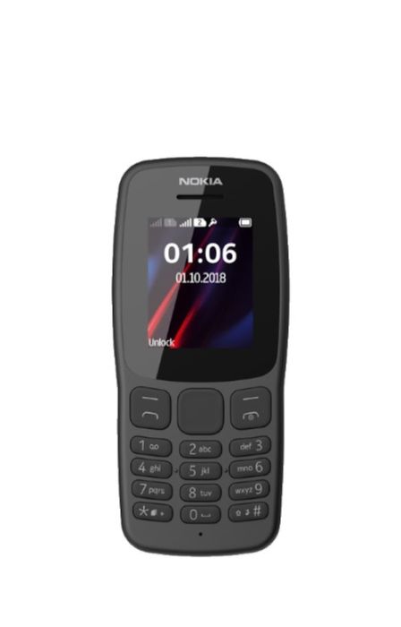 Telefon mobil Nokia 106, Dual SIM - DEFECT (nu se mai aude cand suna)